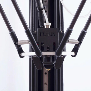 FLSUN SR Delta 3D-Drucker Bausatz - 260x260x330mm Detailansicht Druckkopf
