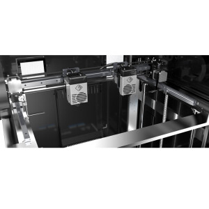Flashforge Creator 4-A HT 3D-Drucker - 400x350x500mm Detailansicht IDEX Dual Extruder