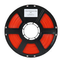 Flashforge PLA Filament - Rot - 1,75 mm - 1 kg - Ansicht Seite