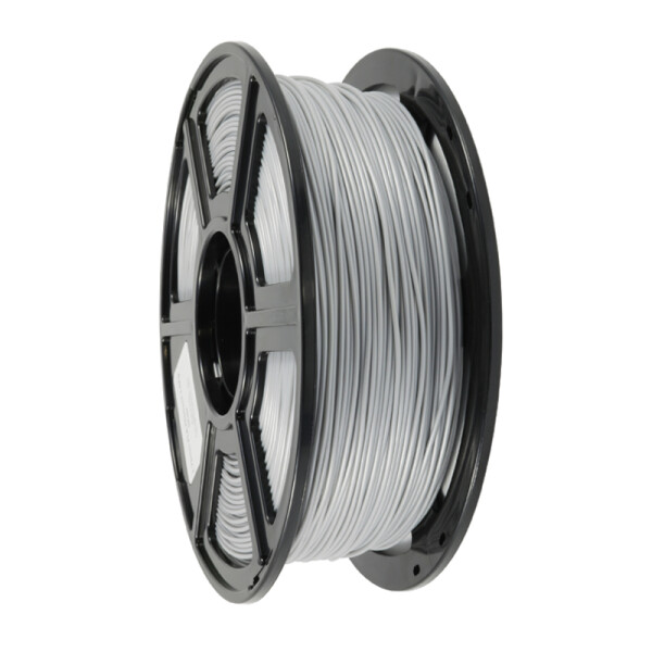 Flashforge PLA Filament - Silber - 1,75 mm - 1 kg - Detailansicht Filament