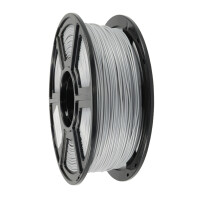 Flashforge PLA Filament - Silber - 1,75 mm - 1 kg - Ansicht Spule