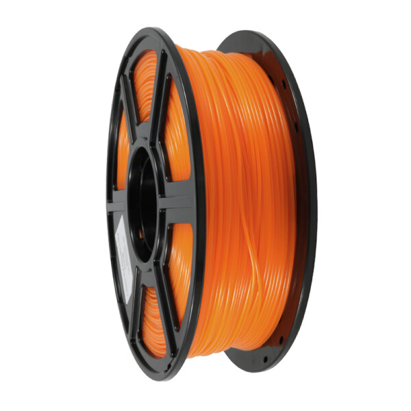 Flashforge PLA Filament - Orange Transparent - 1,75 mm - 1 kg - Detailansicht Filament