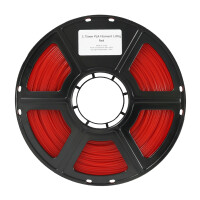 Flashforge PLA Filament - Rot Transparent - 1,75 mm - 1 kg - Ansicht Seite
