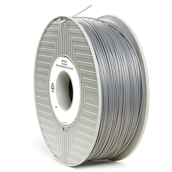 Verbatim PLA Filament - Grau - 55319 - 1,75mm - 1kg - Ansicht Spule
