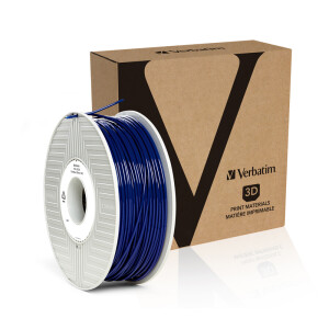 Verbatim PLA Filament - Blau - 55332 - 2,85mm - 1kg - Ansicht Spule mit Verpackung