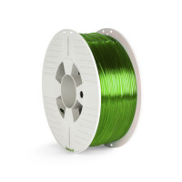 Verbatim PETG Filament - Grün Transparent - 55057 - 1,75mm - 1kg - Ansicht Spule