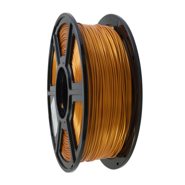 Flashforge PLA Silk Filament - Kupfer - 1,75 mm - 1 kg - Ansicht Seite