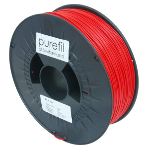 Filament PLA purefil of Switzerland 1.75 mm verkehrsrot 1...