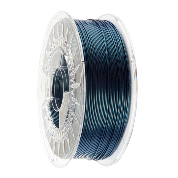 Spectrum Filaments PETG Glitter - Stardust Blue - 1,75mm - 1kg - Ansicht Spule Seite