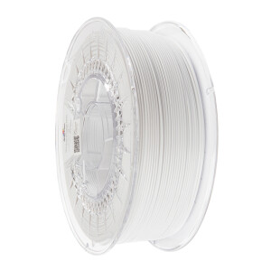 Spectrum Filaments PETG Premium - Arctic White - 1,75mm - 1kg - Ansicht Spule vorne