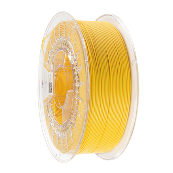 Spectrum Filaments PETG Premium - Bahama Yellow - 1,75mm - 1kg - Ansicht Spule vorne