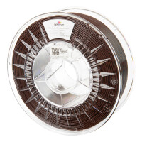 Spectrum Filaments PETG Premium - Chocolate Brown - 1,75mm - 1kg - Ansicht Spule Seite