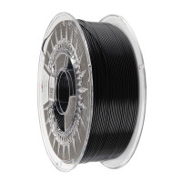 Spectrum Filaments PETG Premium - Deep Black - 1,75mm - 1kg - Ansicht Spule vorne