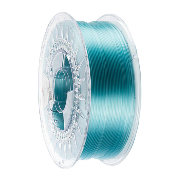 Spectrum Filaments PETG Premium - Iceland Blue - 1,75mm - 1kg - Ansicht Spule Seite