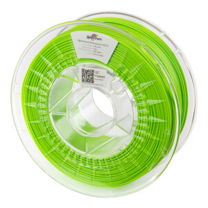 Spectrum Filaments PETG Premium - Lime Green - 1,75mm - 1kg - Ansicht Spule Seite
