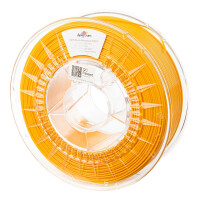 Spectrum Filaments PETG Premium - Signal Yellow - 1,75mm - 1kg - Ansicht Spule Seite