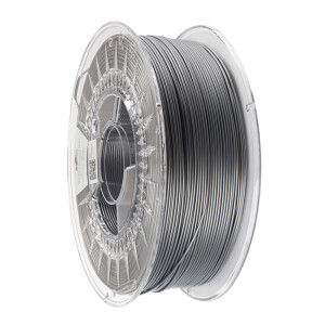 Spectrum Filaments PETG Premium - Silver Star - 1,75mm - 1kg - Ansicht Spule vorne