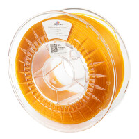 Spectrum Filaments PETG Premium - Transparent Yellow - 1,75mm - 1kg - Ansicht Spule Seite