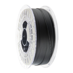 Spectrum Filaments PETG Matt - Deep Black - 1,75mm - 1kg - Ansicht Spule vorne