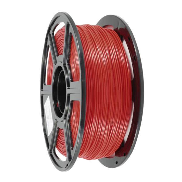 Flashforge PETG Filament - Rot - 1,75 mm - 1 kg - Ansicht Spule Seite