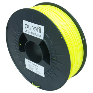 Filament PLA purefil of Switzerland 1.75 mm neongelb 1 kg...