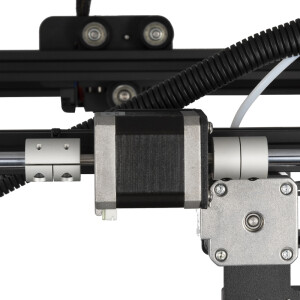 Creality3D Ender 5 Plus 3D-Drucker Bausatz - 350x350x400mm Detailansicht dualer Y Achsen Motor hinten