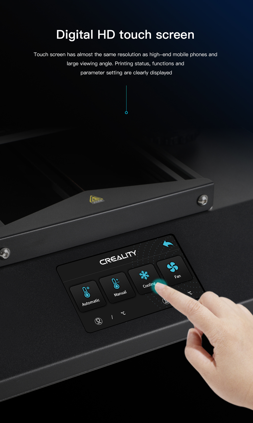 Creality3D CR-10S Pro V2 3D-Drucker Bausatz - 300x300x400mm - Digitales HD-Touch Screen Display